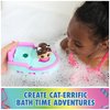Gabby’s Dollhouse: Gabby & SS Mercat Bath Set, Floating Toddler Bath Toys with Cruise Ship & Squirter, Kids Toys for Girls & Boys Ages 3+