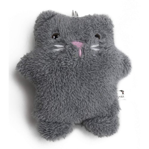 Da Bear Cat Toy Kicker Premium Plush Buddy w Catnip Pouch Asst Colors
