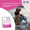 VagiBiom Probioitc Suppository Convenient Travel Pack with 2 Suppositories: Microbiome Flora Balance. Odor Control Regimen; Balance and Nourishes Healthy Flora