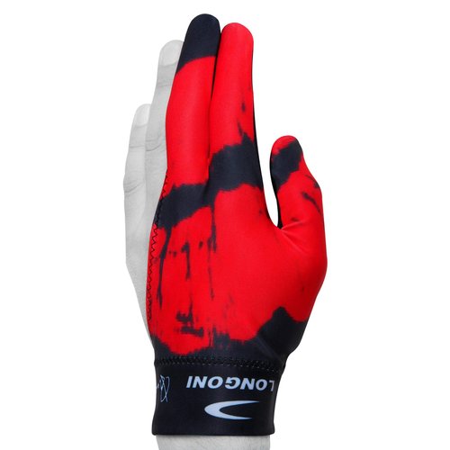 LONGONI Billiard POOL CUE GLOVE Fancy Hot Lips 5 for Left hand