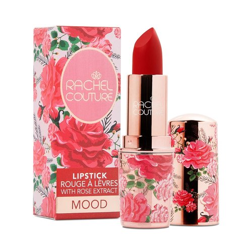 Rachel Couture Matte Lipstick with High Impact Color | Vegan &amp; Cruelty Free | Infused with Rose E...