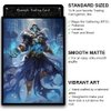 Fantasy North - Rimecage - The Risen Cold - 100 Smooth Matte TCG Trading Card Sleeves - Fits Magic MTG Commander Pokemon and Other Card Games - Playing Card Sleeves