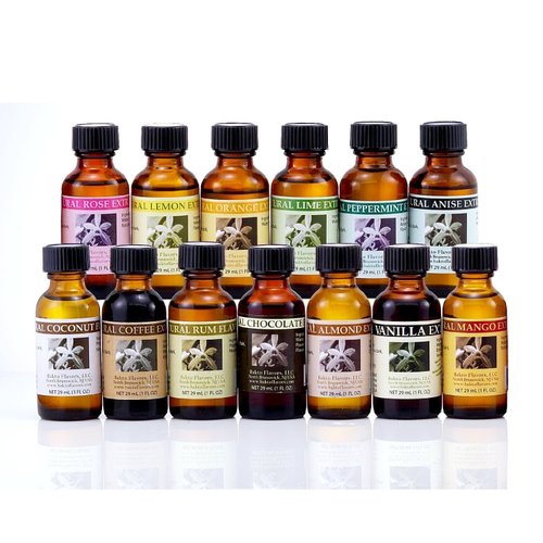 Bakto Flavors Natural Orange Extract (1 FL OZ) Pack of 3