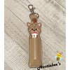 Yorkie Hand Sanitizer Holder And/Or Lip Balm Holder