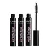 NYX Worth The Hype Waterproof Mascara, Black, 0.01 ounces (Pack of 3)