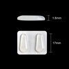 10 Pairs Silicone Nose Pads for Eyeglasses Stick On Nose Pads Anti Slip Nose Pieces for Glasses Soft Silicone Adhesive Eyeglass Nose Pads Transparent Drop Shape