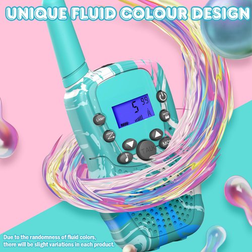 Selieve Toys Gifts for 3 4 5 6 7 8 Year Old Boys, Walkie Talkies for Kids Long Range 2 Pack with 22 Channels, LED Flashlight & VOX Function, Boys Toys Age 3 4 5 6 Year Old for Outside, Camping, Hiking