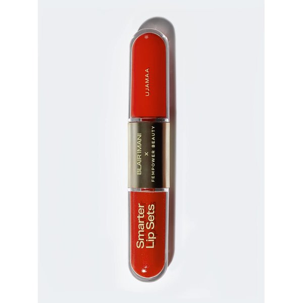 FEMPOWER BEAUTY Smarter Lip Sets Vegan Long-Lasting Matte + Gloss Dewy double ended liquid Lipstick, High Pigment and Waterproof | Ujamaa