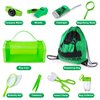 YOPINSAND Bug Catcher Kit & Outdoor Explorer Kit for Kids, 11 Pcs Bug Catching Kit with Toy Cage, Backpack, Flashlight, Manifying Glass, Toy Net, Outdoor Exploration Toys Gift for Boys Girls 3-12