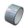SICCOMA Self-Adhesive Holographic Reflective Tape Prism Tape Holographic Reflective Tape for Keep Birds Away, Craft Projects, DIY Art, Home, Daily Use (2 Inches by 55 Yard)