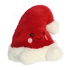 Aurora® Festive Palm Pals™ Topper Santa Hat™ Stuffed Animal - Pocket-Sized Play - Collectable Fun - Red 5 Inches