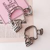 Hair Clips Skull Claw Clips Metal Black Claw Clips Skull Head Shape Design Hair Accessories for Women Girls Thick Thin Hair Cosplay Halloween Decorations 1PCS