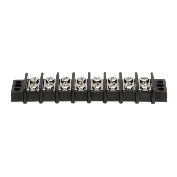 Seachoice Terminal Block, 8-Gang, Brass Clips and Contacts