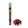 PLUS PLUS 3D Bug Building Block Set, Insect Stem Toys for Kids, 70 Interlocking Pieces - Ladybug Mini Maker Tube Kit