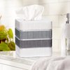 Popular Bath Modern LINE, Tissue Box, Grey
