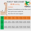 TOFLY® Elbow Compression Sleeves for Unisex, 20-30 mmHg Tennis Elbow Brace Support - Tendonitis and Tennis Arm Sleeves for Pain Relief & Arthritis, Elbow Protector Support Wrap for Recovery, Black M