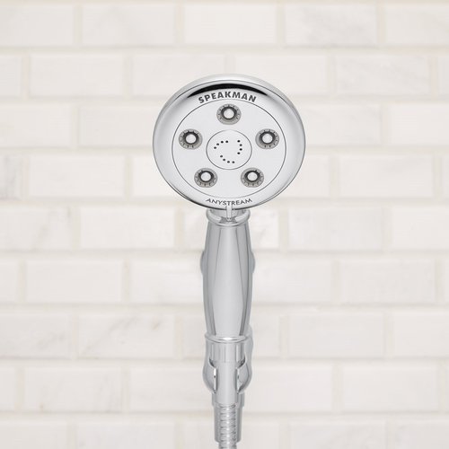 Speakman VS-3011 Chelsea Anystream Multi-Function Handheld Shower Head, 2.5 GPM, Polished Chrome
