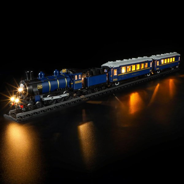 YEABRICKS LED Light for Lego-21344 Ideas The Orient Express Train Building Blocks Model (Lego Set NOT Included)