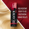 Level 3 Kray Semi Permanent Hair Color - Semi Permanent Hair Dye with Aloe Vera - Red