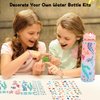Decorate Your Own Water Bottle Kits for Girls 4-12, Gifts for Girls, Girls Water Bottle, Gem Stickers DIY Arts and Crafts Kits Supplies for Girls, Birthday Gifts for Girls, Christmas Stocking Stuffers