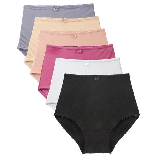 Barbra Lingerie Women's High-Waist Light Tummy Control Girdle Panties (2XL, Durable Shine)