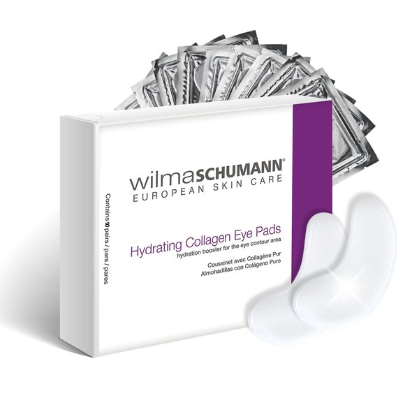 WILMA SCHUMANN Collagen Under Eye Patches - Targets Dark Circles, Puffiness, Reduces Puffy Eyes, Fine Lines and Wrinkles - Under Eye Mask, Pack of 10 - Luxury Skin Care