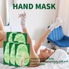 SULADEC Moisturizing Hand Mask with Shea Butter and Goat Milk, Hydrating Hand Masks for Dry Cracked Hands, Dry Skin Moisturizer for Soft and Smooth Touch Hands - Men Women - 5 Pairs