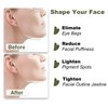 BLHLA Gua Sha Facial Tools for Skin Care Massage Tools for Self Care Jade Body GuaSha Stone Spa Kit Face Sculpting Tool for Beauty Puffiness Reduction Muscle Tension Relief Jawline Sculptor Green