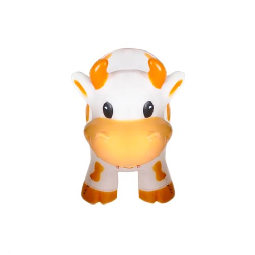 One Dozen (12) 2" Rubber Bath Toy Animals (Cows)