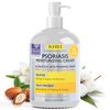 Rida Hair Research Institute Psoriasis Cream for Itchy Scalp, Face & Body | Eczema Cream for Adults | Psoriasis Treatment for Skin | Itching, Irritation & Redness Relief | XL Size