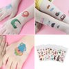 Ooopsiun Zoo Animals Temporary Tattoos for Kids- 100 Tattoos, Animals Birthday Party Decorations Supplies Favors for Kids Boys Girls