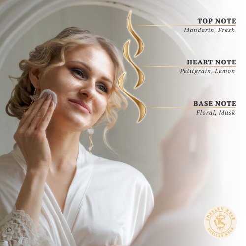 Shelley Kyle Signature Talc Free Shimmer Powder, Body Powder, Dusting Powder, Leaves Skin Soft, Dry, Smooth, and Shimmering, 48g