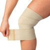 MUELLER Sports Medicine All-Purpose Support Wrap for Men and Women, Adjustable Compression for Joint and Muscle Support, Beige, Extra-Long