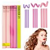 Forever 21-12pc Flexible Curling Rods Value Pack, Foam Curlers in Assorted Sizes, Curly Rods For Hair | Heatless Hair Curlers for Spiral Curls & Waves