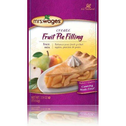 Mrs. Wages Fruit Pie Filling Mix - 6 (SIX) - 3.9 oz packets6