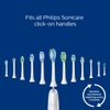 Genuine Philips Sonicare Adaptive Clean replacement toothbrush heads, HX9042/64, White 2-pk
