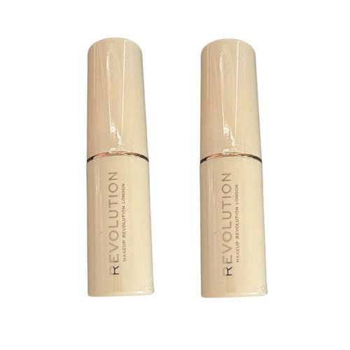 Pack of 2 Makeup Revolution Beauty Fast Base Stick Foundation, F11