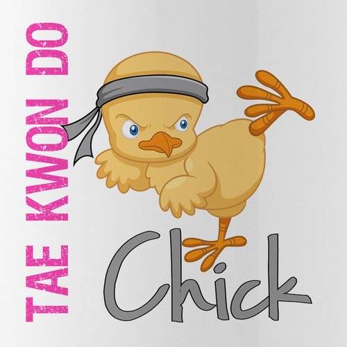 CafePress Tae Kwon Do Chick 2 Stainless Water Bottle 1 1.0L (34 oz) Stainless Steel Water Bottle