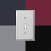 Amerelle 66TTT Wall Plate, Double Toggle