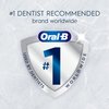 Oral-B Clic Toothbrush, Matte Black, with 1 Bonus Replacement Brush Head and Magnetic Toothbrush Holder