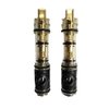 1225 1225B Dual-Seal Cartridge Replacement Kit (2 Pack) Compatible with Moen Single Handle Faucets/Showers, Brass Internal Shaft