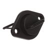 Attwood 17211-3 Drain Plug and Receiver Kit, ¾-Inch Diameter 1-Piece Plug, Threaded Receiver, Molded Black Plastic