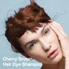 Hair Dye Shampoo 3 in 1, Cherry Brown Hair Dye 16.9 FL Oz, Cherry Brown Hair Shampoo, Semi-Permanent Hair Dye Shampoo, Easy To Use, Lasts 30 Days Hair Color Shampoo (Cherry Brown)
