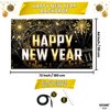 KatchOn, New Years Eve Party Supplies 2025 Set - Big, Pack of 25 | Black and Gold Happy New Year Banner, 2025 Balloon Numbers, New Year Foil Balloons | NYE Decorations 2025, New Years Decorations 2025