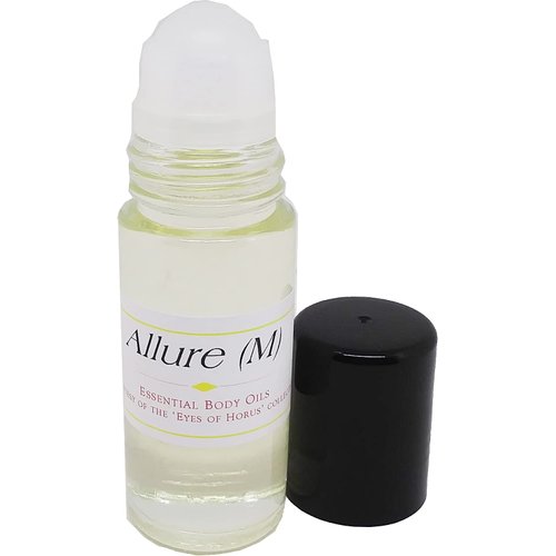 Allure - Type C For Men Scented Body Oil Fragrance [Roll-On - Light Gold - 1 oz.] - ID#23701
