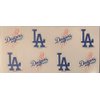 Rico MLB Los Angeles Dodgers Products MLB Temporary Tattoos Los Angels Dodgers, Black, Small