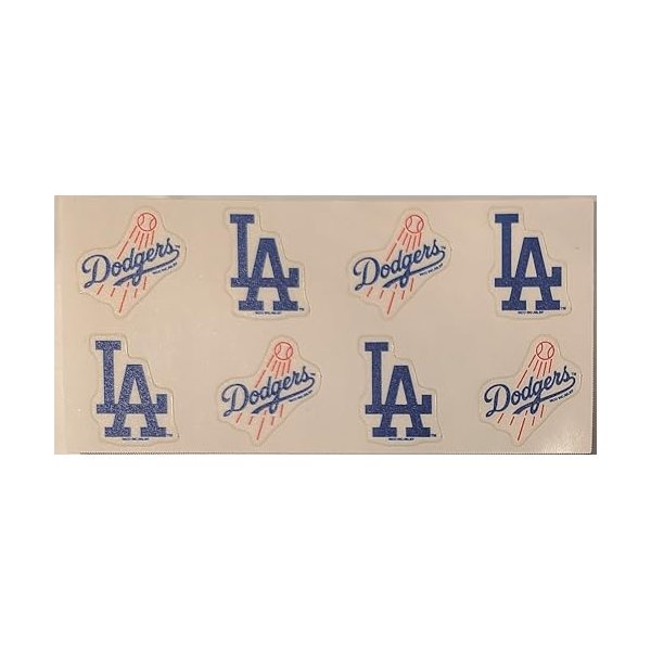 Rico MLB Los Angeles Dodgers Products MLB Temporary Tattoos Los Angels Dodgers, Black, Small