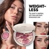 SINART Baked PRO Blush. Brighten Lighting Highly Glow Marbleized Blush. Lightweight Shimmery Satin Face Makeup. Cruelty-Free Powder Blush. Shape, Contour & Highlight Face (B3, D60)