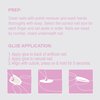 GoldFinger False Nails Kit, Jelly Color Ready to Wear Blue Fake Nails, Manicure Stick and Glue Included, Long Length, Coffin Shape, Long-Lasting Hottest Trend Glue on Nails