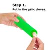 Sinnsally Garlic Peeler Skin Remover Roller Keeper,Easy Quick to Peeled Garlic Cloves with Silicone Tube Roller Garlic Peeling Kitchen Tool(3 Colors)